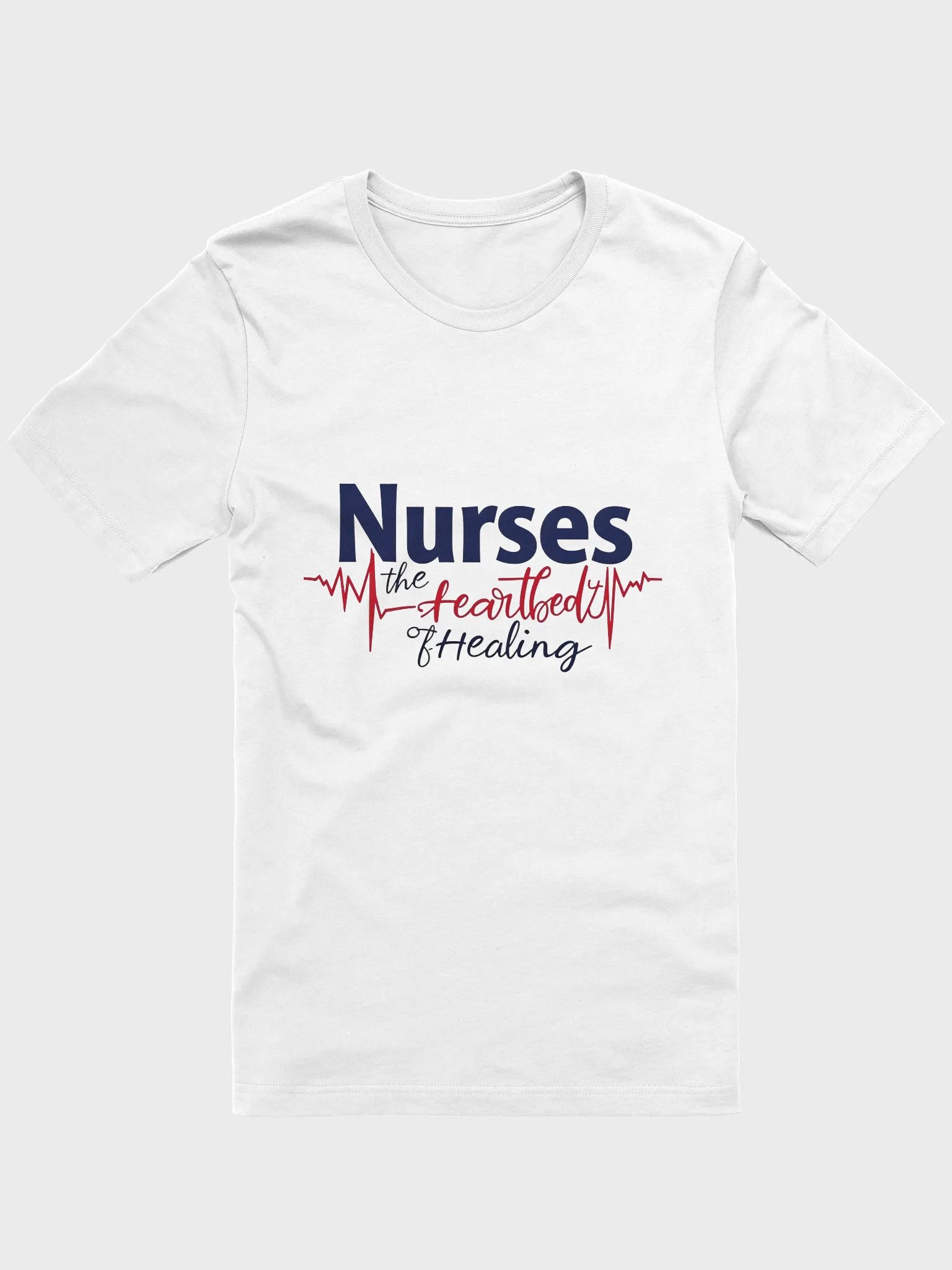 Heartbeat of Healing Nurse T-Shirt product image (2)