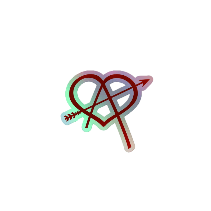 Anarchy Love Holo Sticker product image (1)