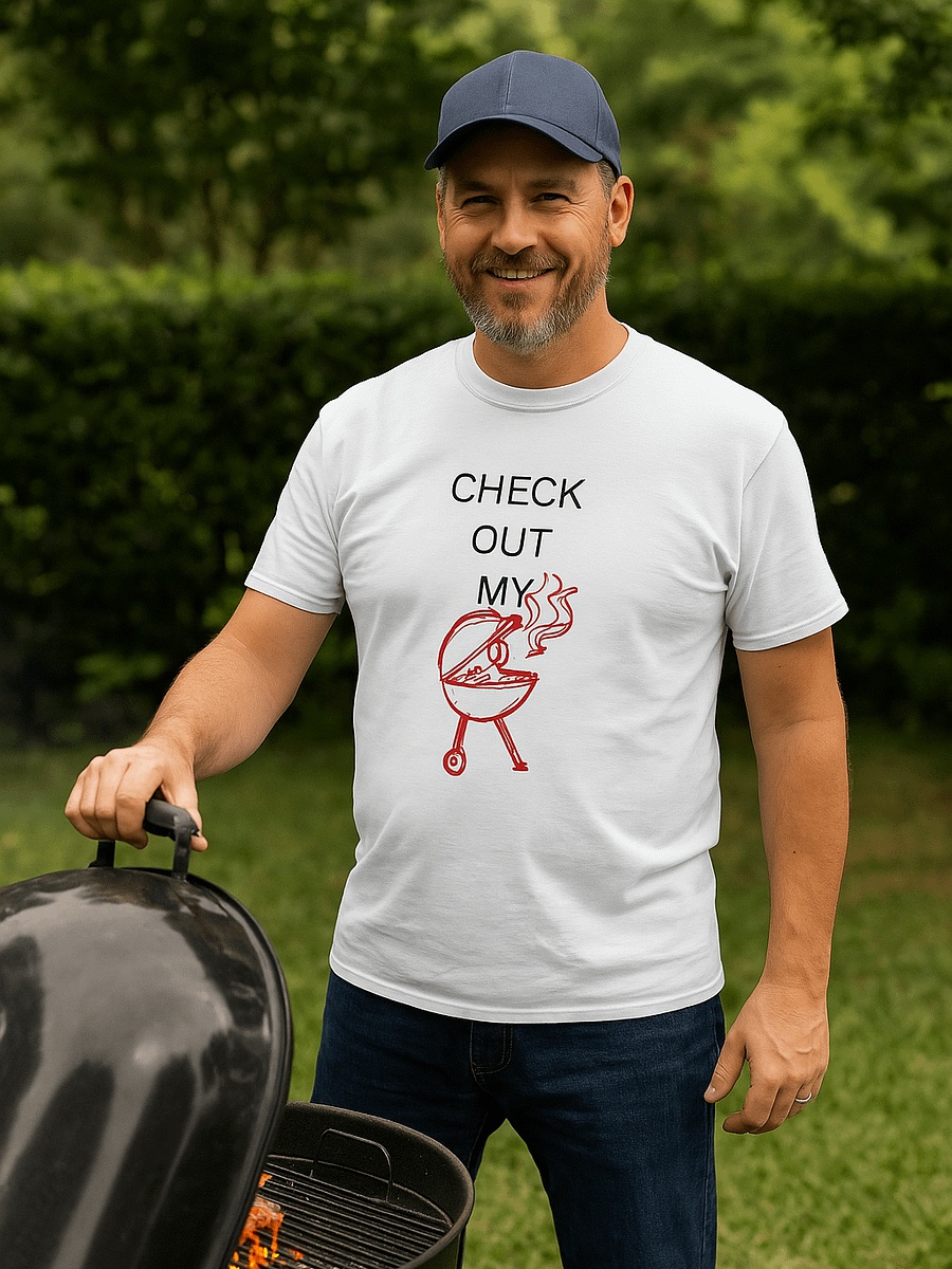 CHECK OUT MY GRILL T-Shirt product image (2)