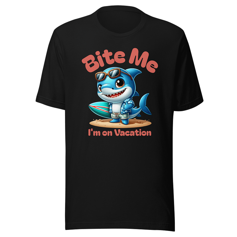 Vacay Vibes Shark Unisex T-Shirt product image (1)