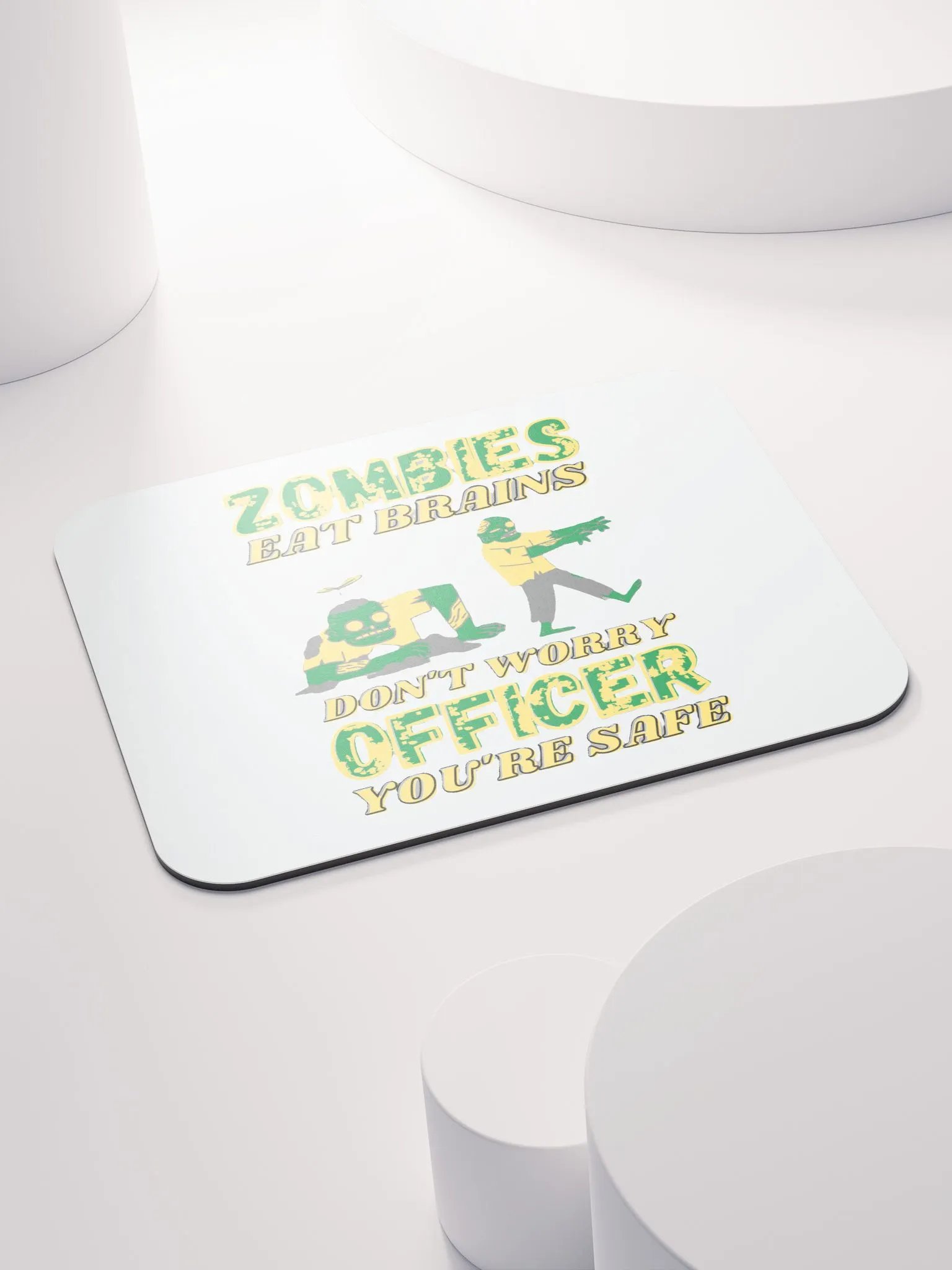 ZOMBIES EAT BRAINS, YOU'RE SAFE OFFICER product image (4)