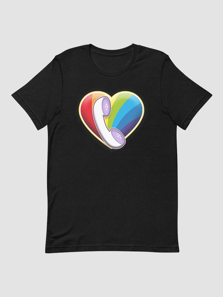 [Atheist Community of Austin] heart Short-sleeve unisex t-shirt product image (1)