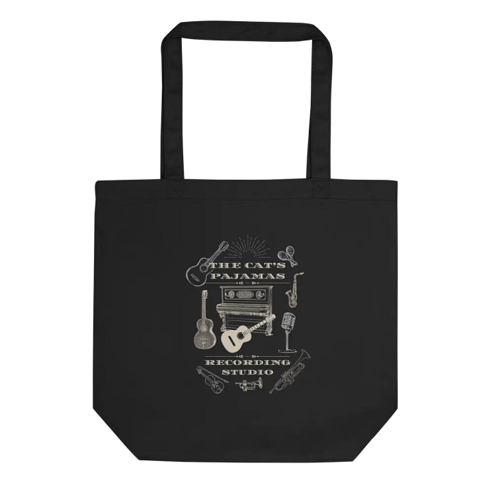 The Cat's Pajamas Recording Studio - Organic Canvas Tote product image (1)