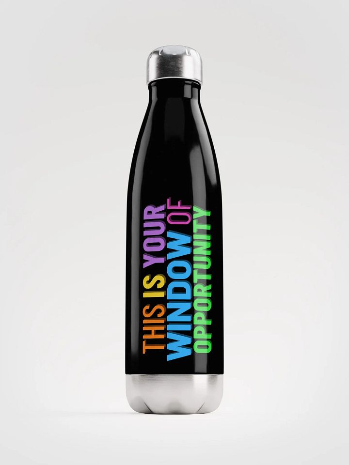This is Your Window of Opportunity Water Bottle product image (1)