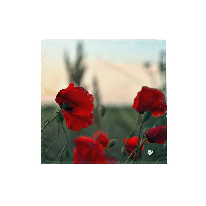 Bandana Tuch - Mohnblumen product image (1)