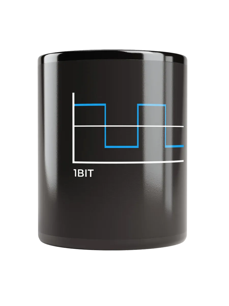 1BIT Graph Mug (black) product image (1)