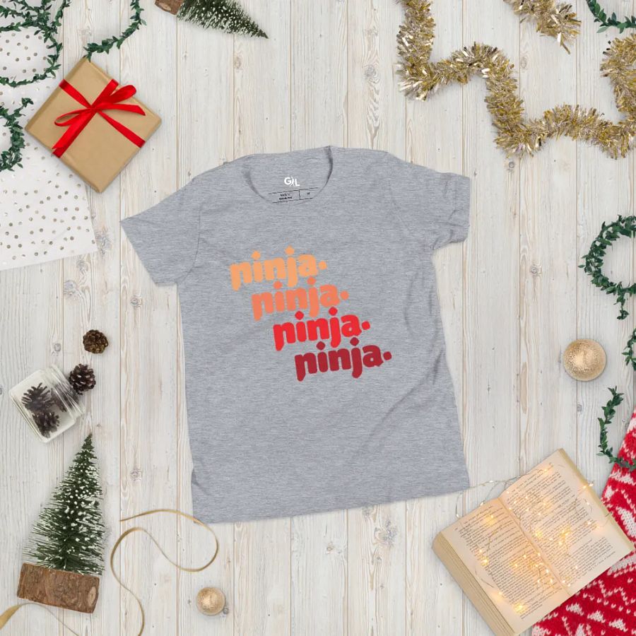 Quad Ninja Kids Tee: Orange product image (6)