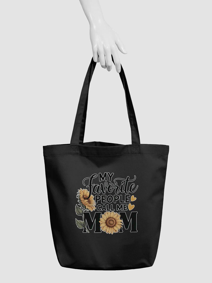Sunflower Mom Eco Tote Bag product image (5)
