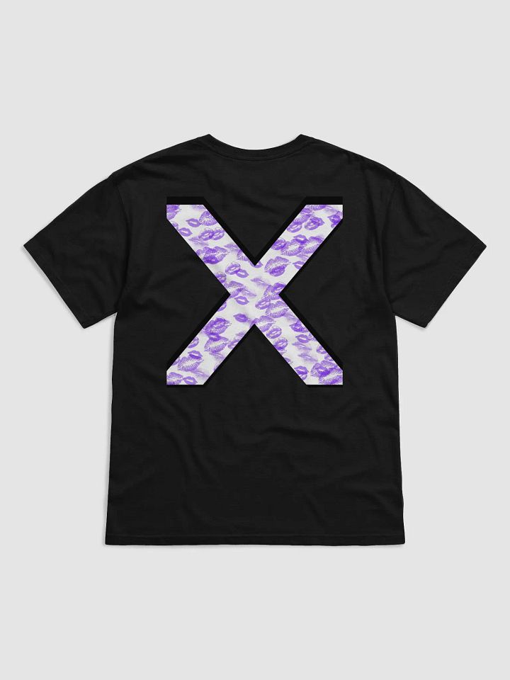 White X Purple Lipstick Kisses Shirt product image (17)