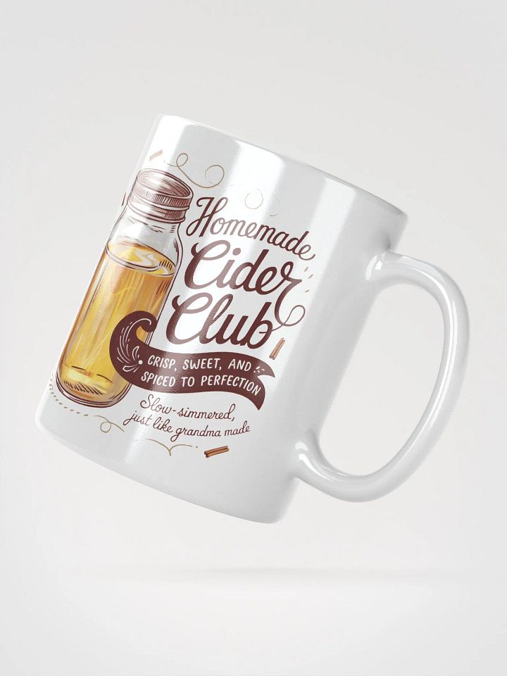 Homemade Cider Club White Glossy Mug product image (4)