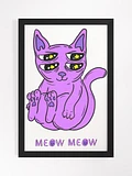 Meow Meow Poster product image (1)