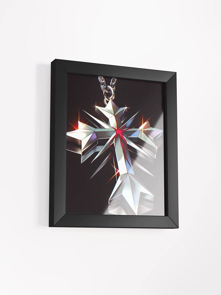 Metallic Cross Framed Poster product image (2)