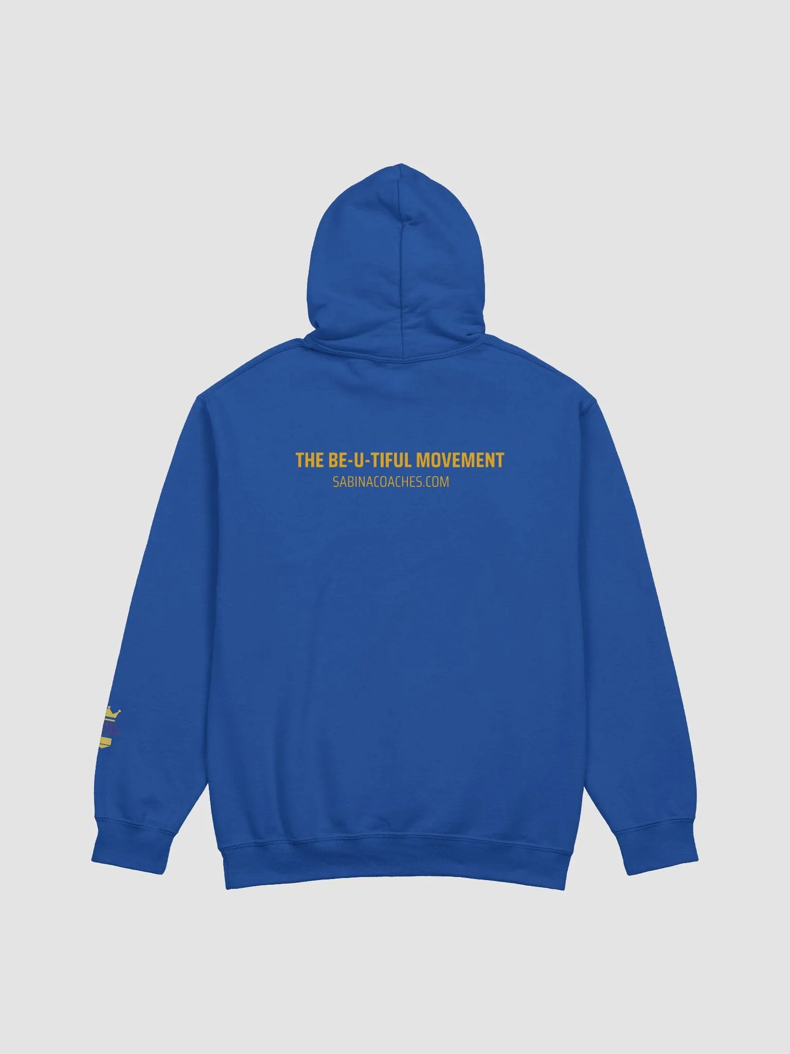 Gildan Classic Push Yourself Hoodie_Blue_SC product image (3)