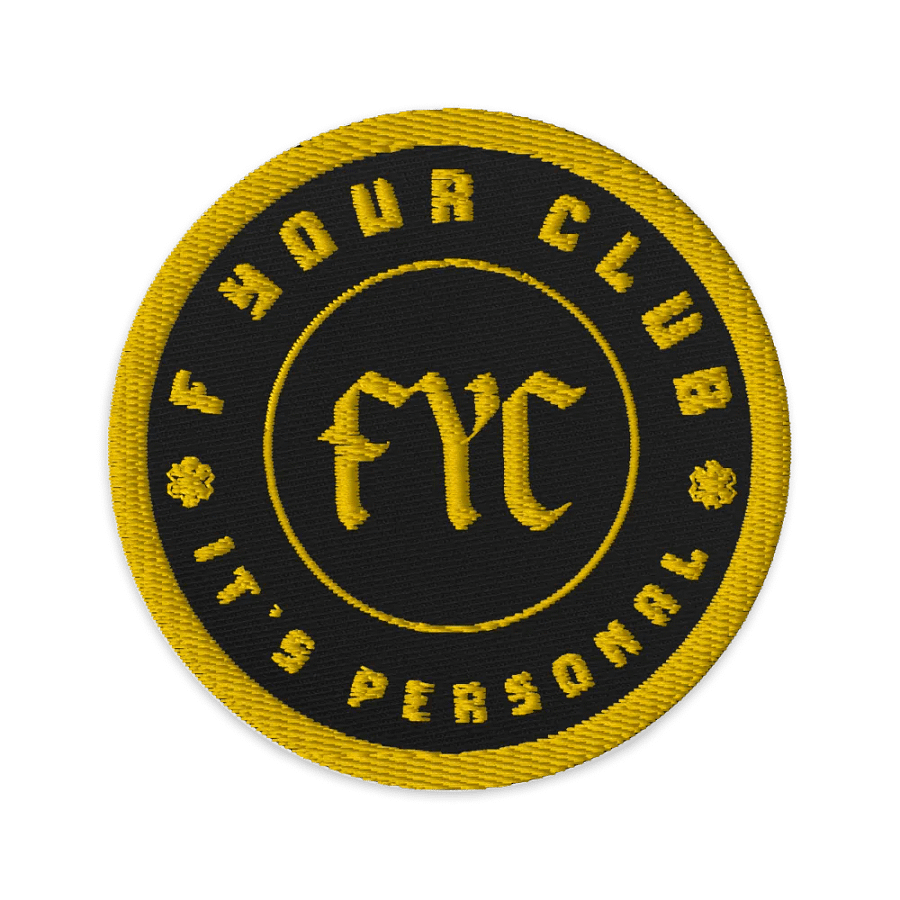 FYC - Embroidered Patch [BY1] product image (1)