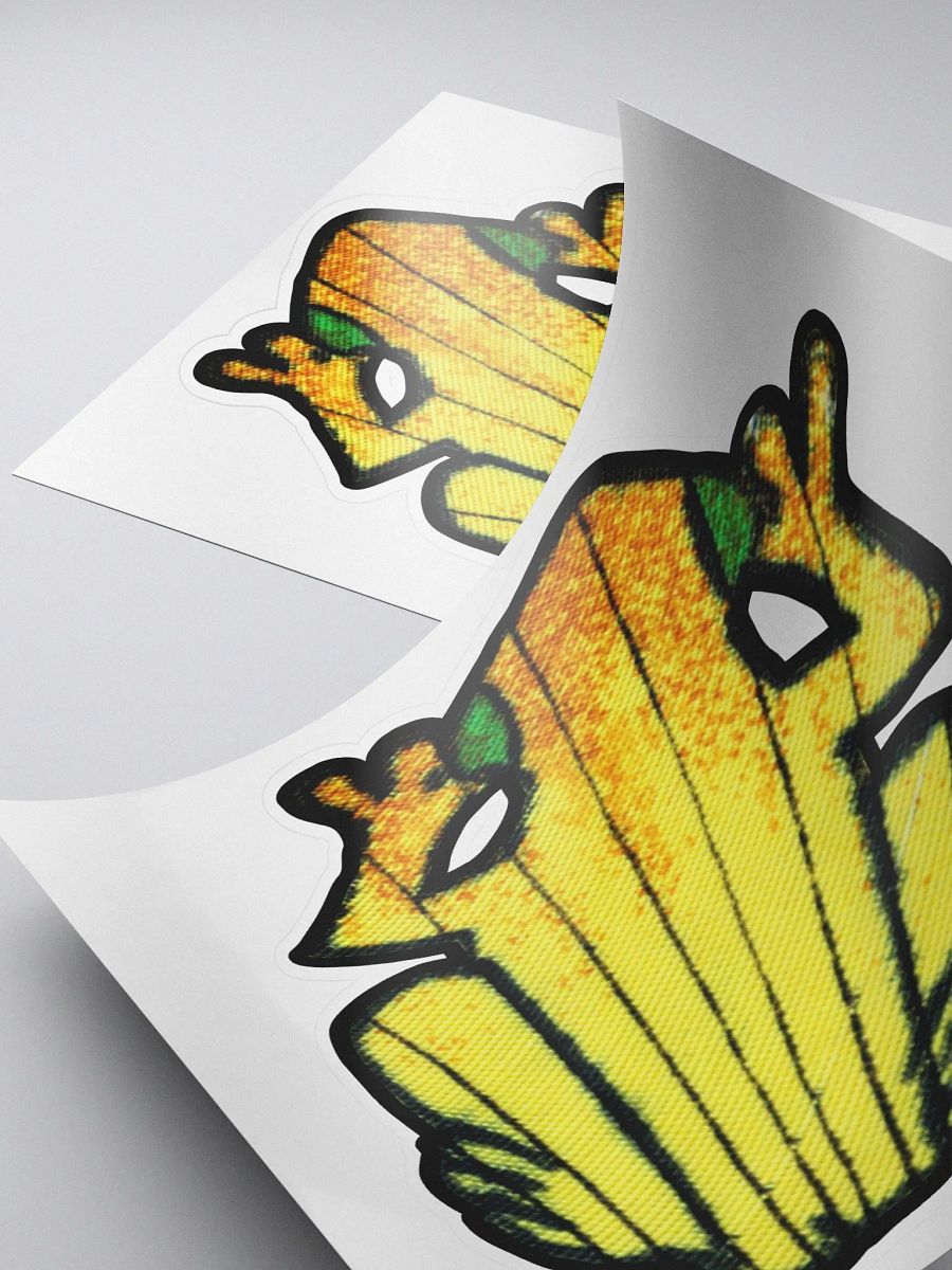 Big Frog Sticker in Dandelion product image (4)