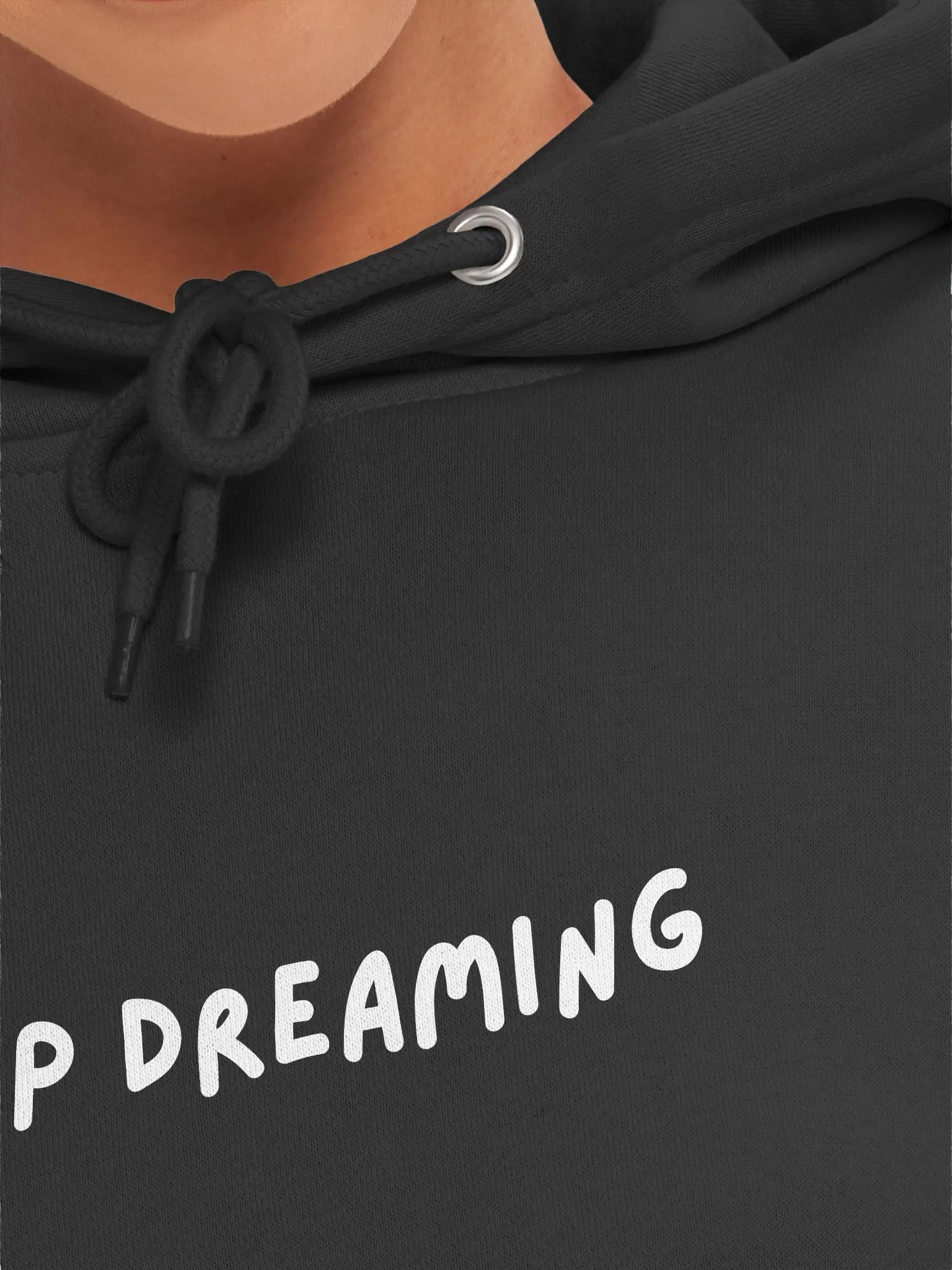 Dreamer's Black & White Hoodie product image (7)