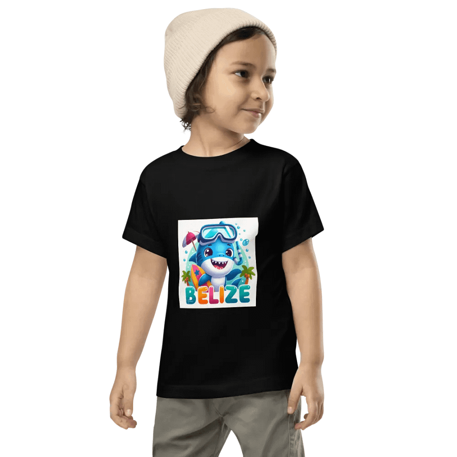 Belize Beach Baby Shark Toddler Tee product image (10)
