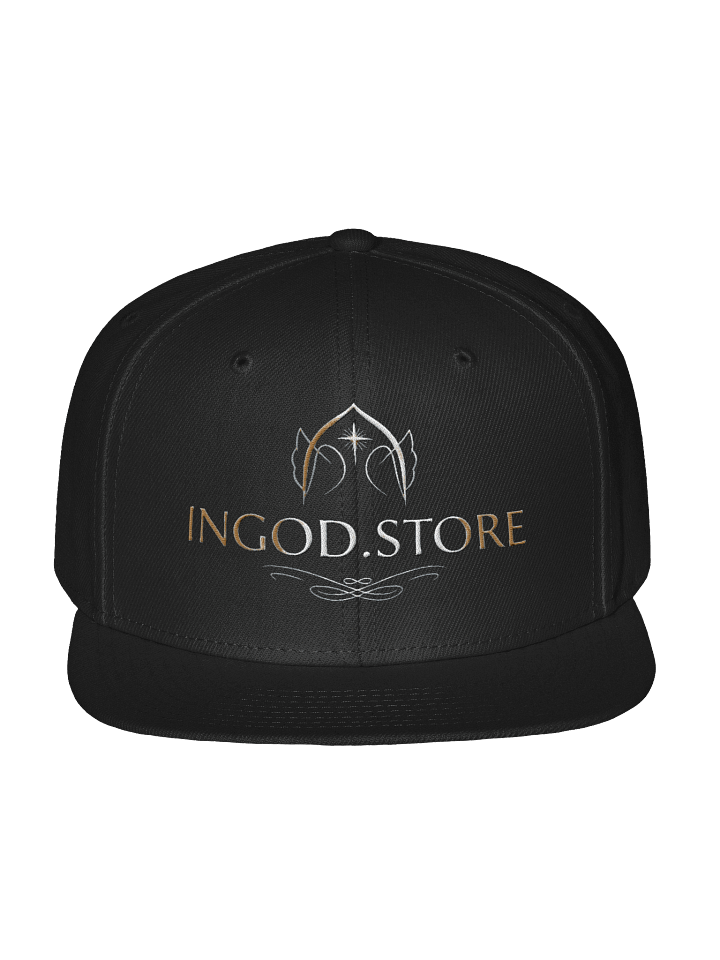 INGOD.STORE Logo Cap | High quality Cap | Wear Your Witness | Christian Faith Supporter Hat | Modern Religious Wear product image (1)