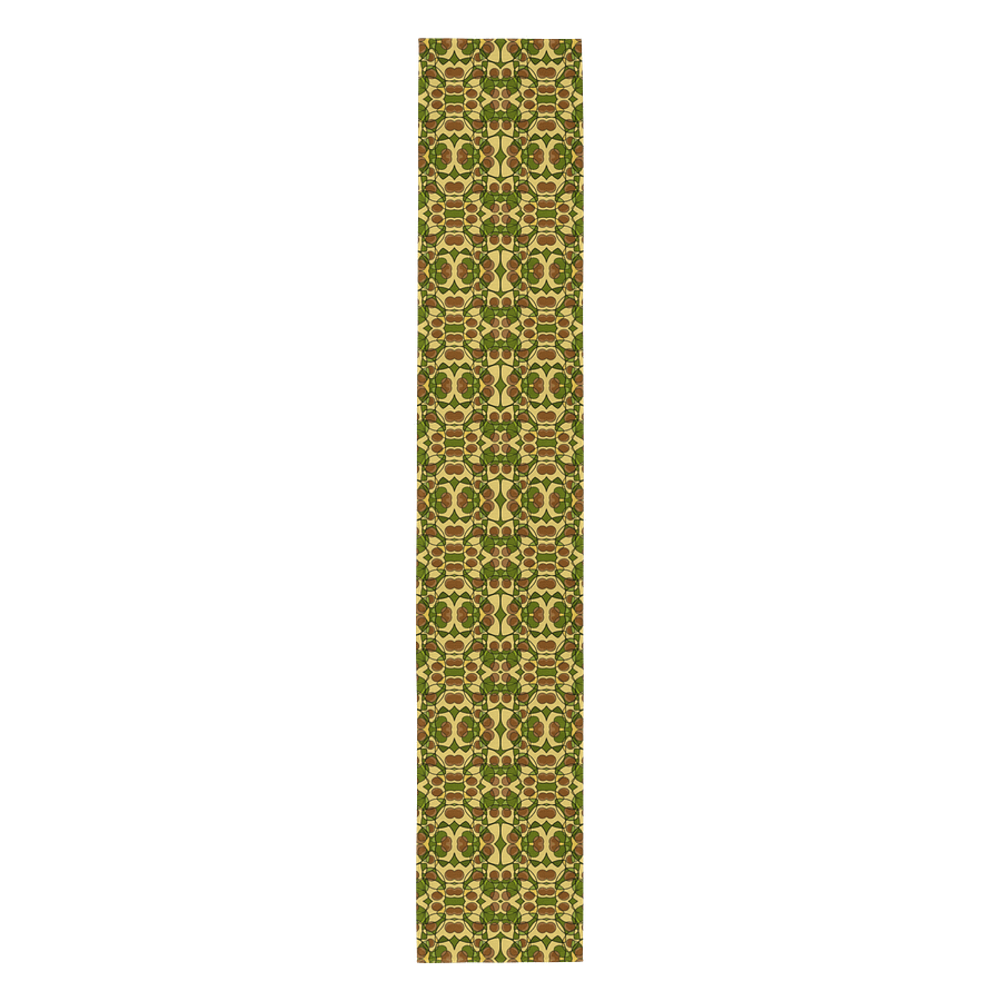 Avocado Reverie – Symmetrical Design Table Runner product image (1)