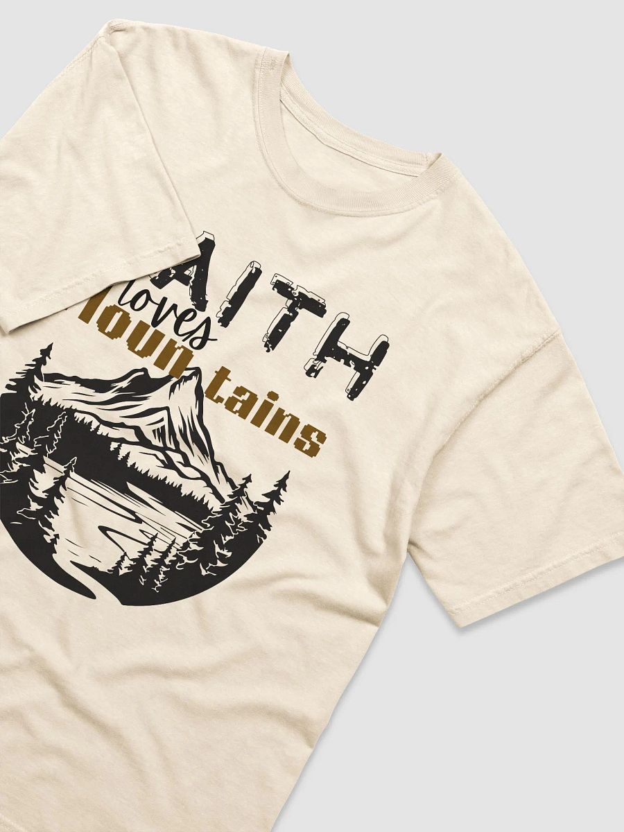 Faith moves mountain Unisex Tee product image (4)