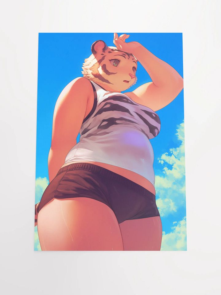 Tiger Fury Matte Poster product image (1)