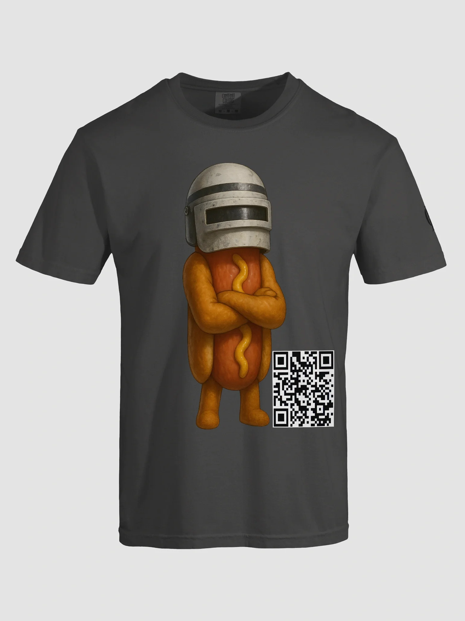 Frank Furter arms crossed QR T-shirt (Back image) product image (76)