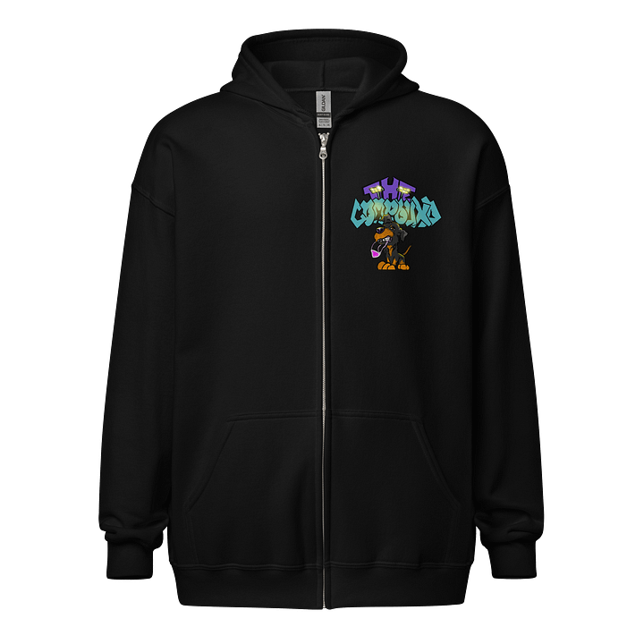 Snarling Compound Canine Zip Hoodie product image (1)