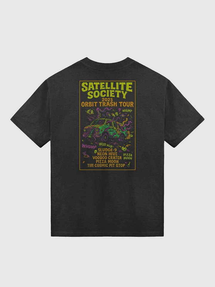 Satellite Society Orbit Trash Tour Faded T-Shirt product image (2)