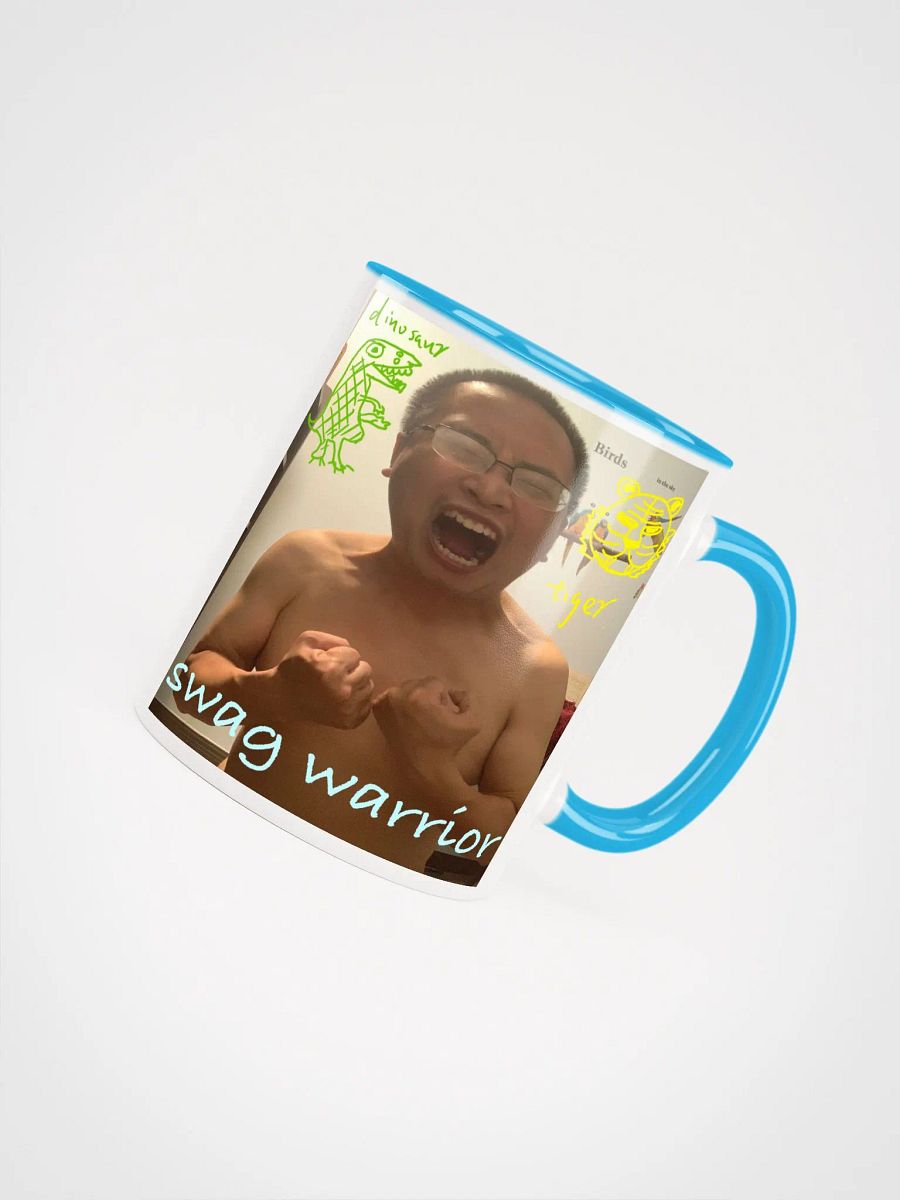 Ceramic Mug with Color Inside: swag warrior 2.0 product image (45)