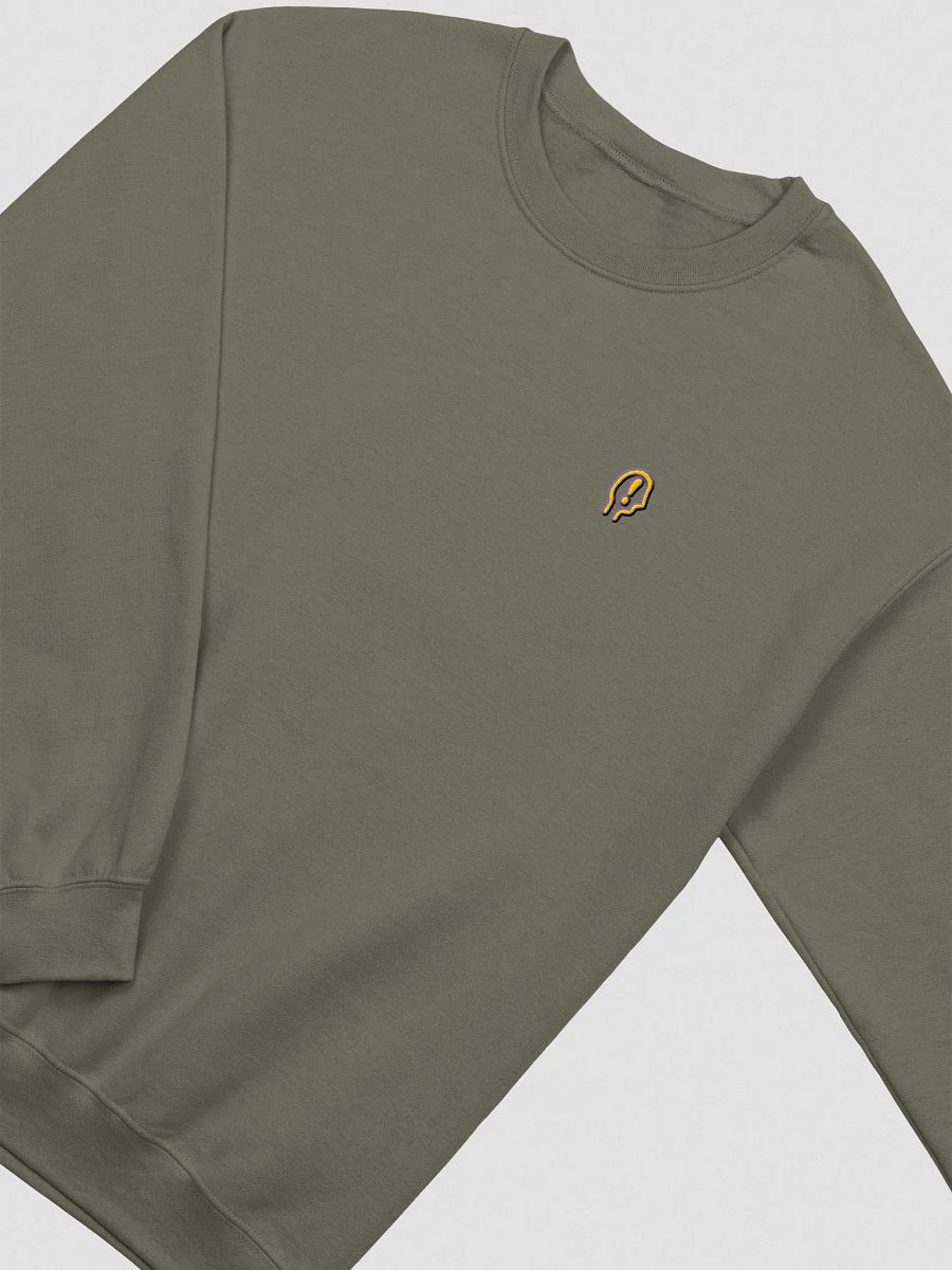 EXCLAIMING MENTALLY (L.C. tulip design) embroidered crewneck product image (21)
