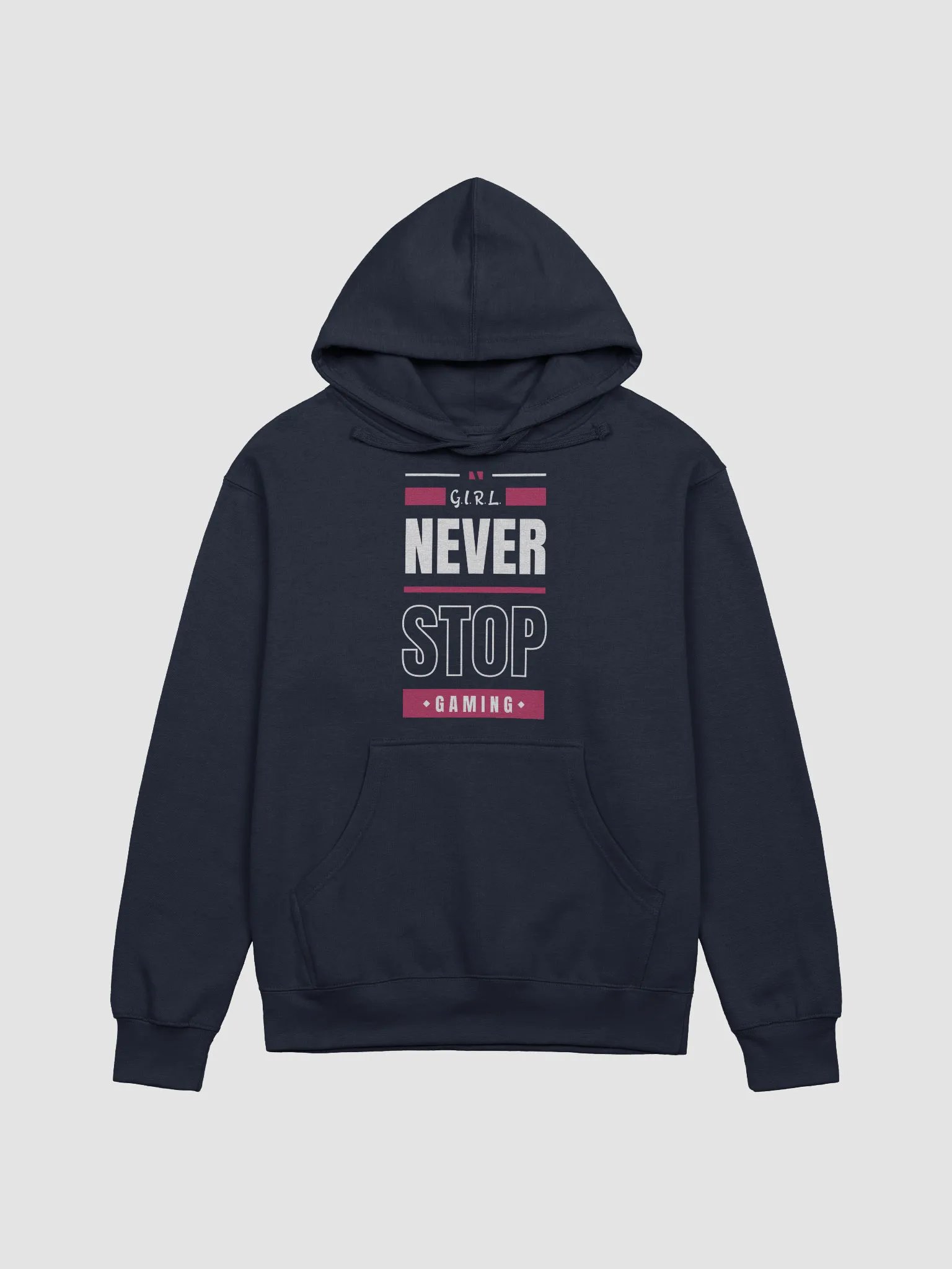 Gamer girl hoodie - Never Stop Gaming by G.i.R.L. product image (3)