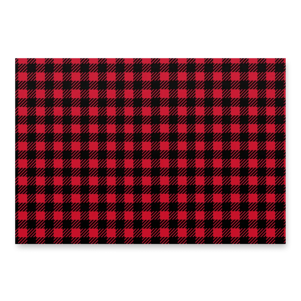 Buffalo Plaid Wrapping Paper Set product image (2)