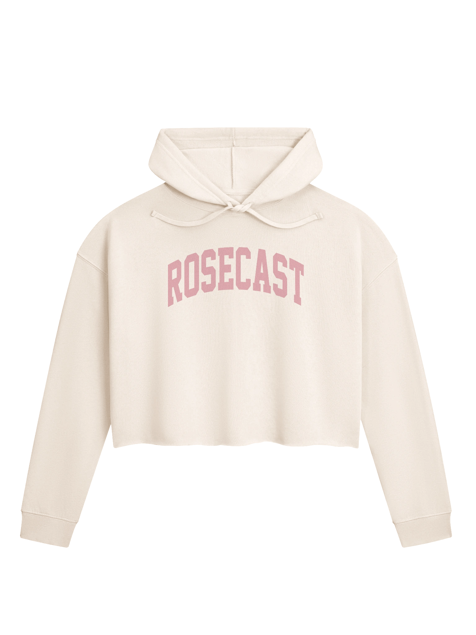 Rosecast College Block Cropped Hoodie product image (1)