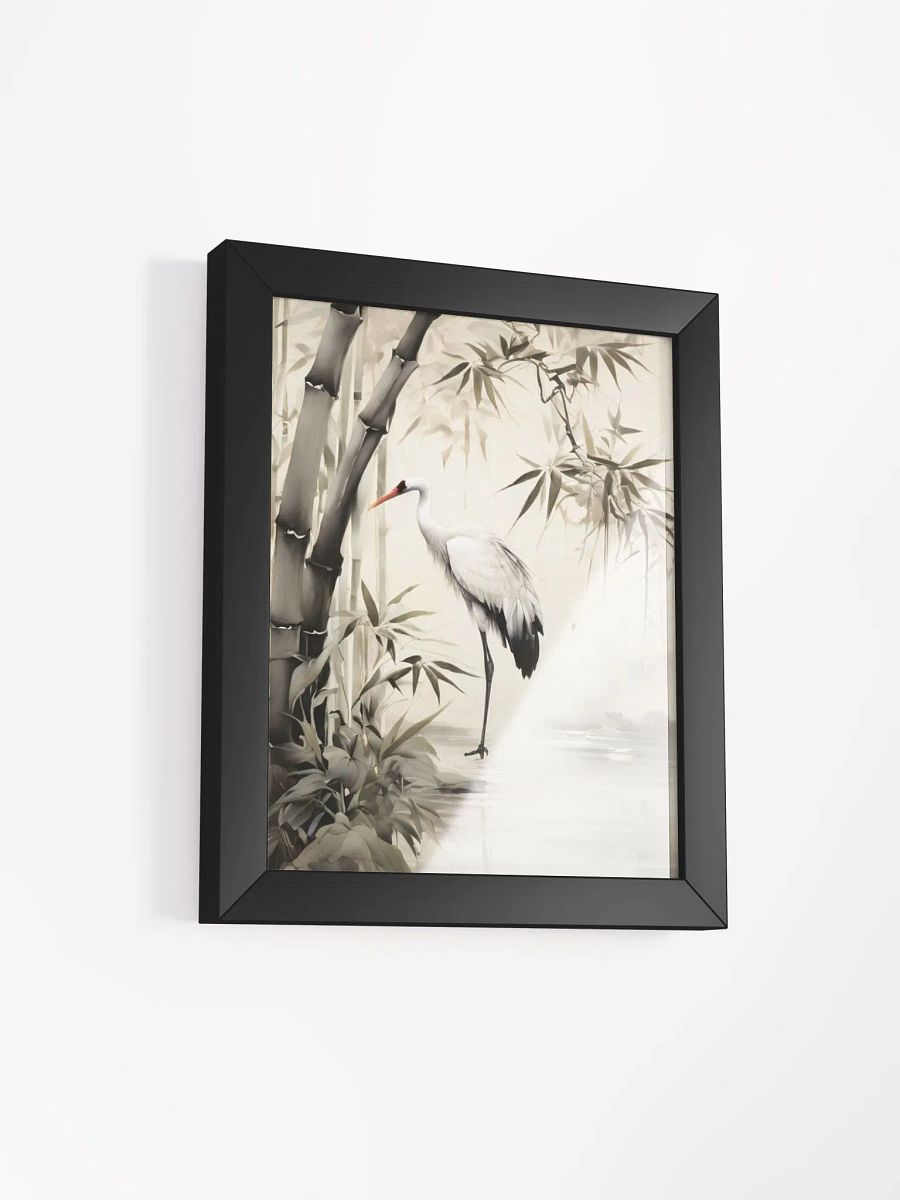 Chinese Art Eco-Friendly Ayous Wood Framed Poster product image (14)