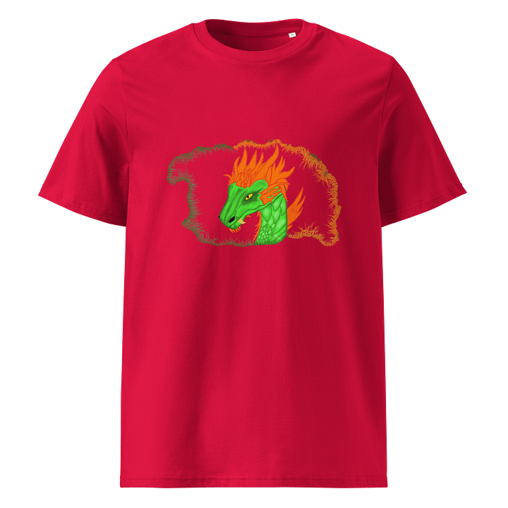 Fiery Dragon Organic T-Shirt product image (1)