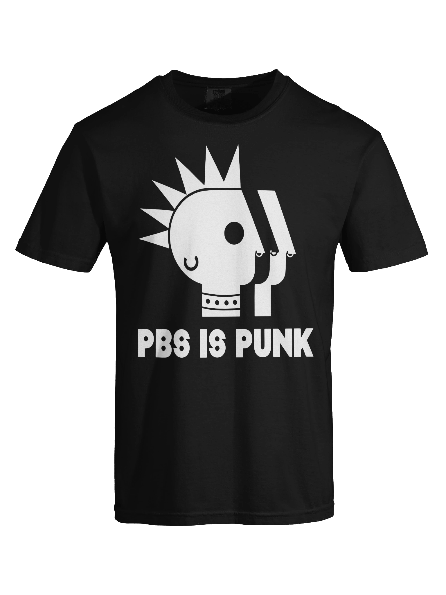 Two Crow Collective PBS Is Punk Shirt product image (7)
