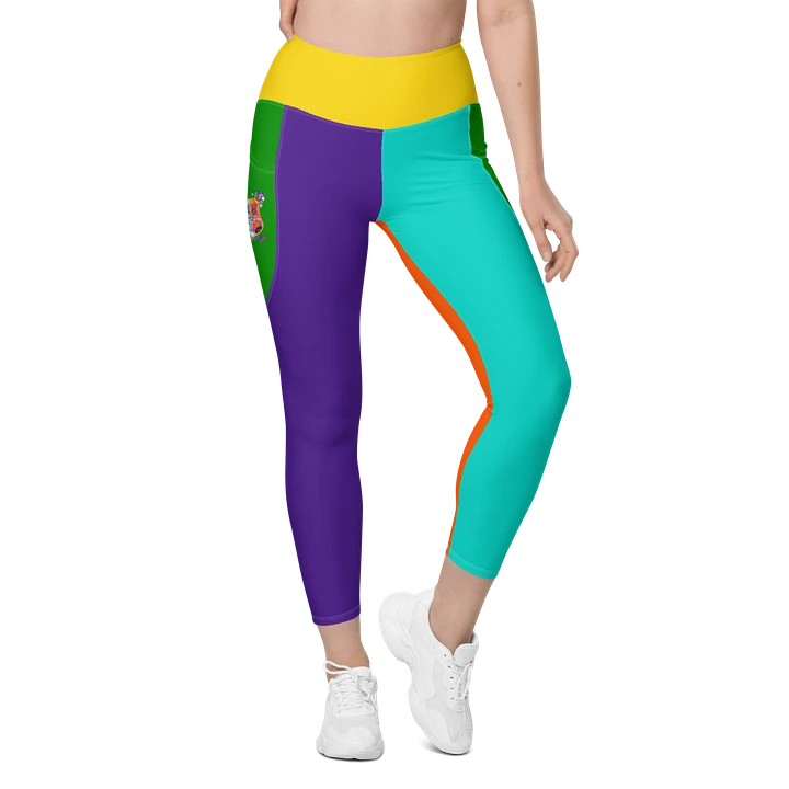 School of Chaos Colourblock Leggings product image (1)