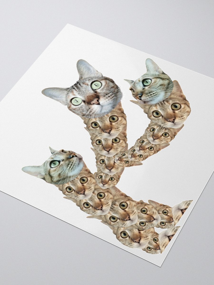 The Cursed Cat Stickers product image (3)