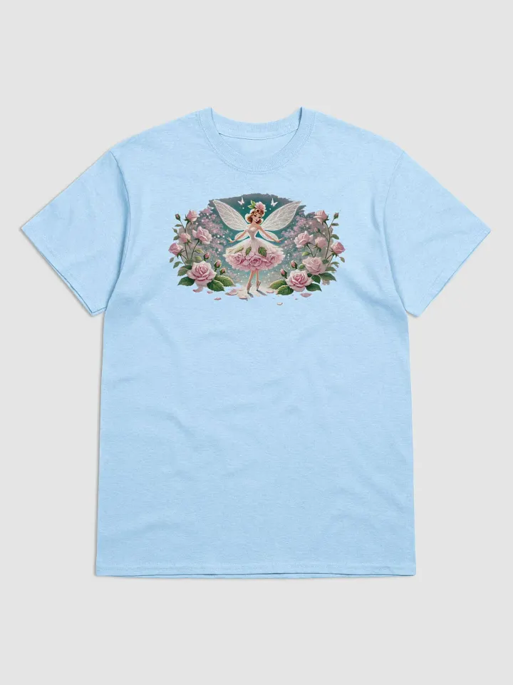 Pink Rose Fairy Dream Basic T-Shirt by Gildan product image (20)