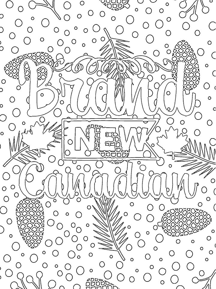 Fun Canadian Things to Color for Adults product image (2)