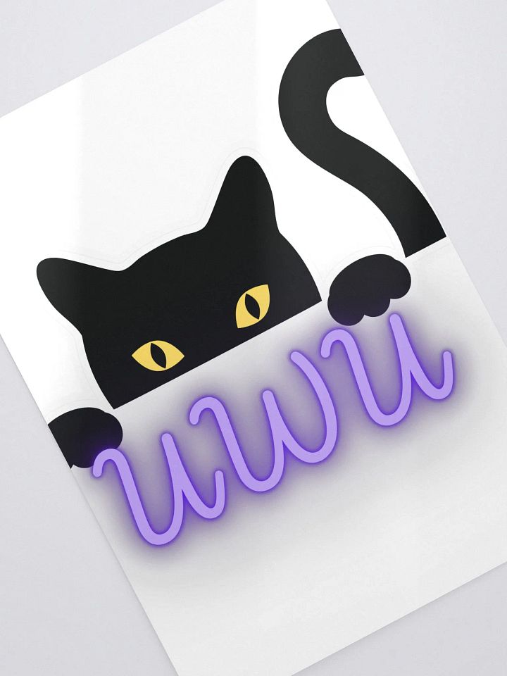 UWU (Kiss Cut Sticker Sheet with Background). product image (2)