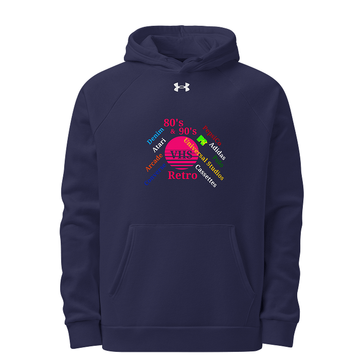 Retro VHS Pop Culture Graphic Hoodie product image (1)