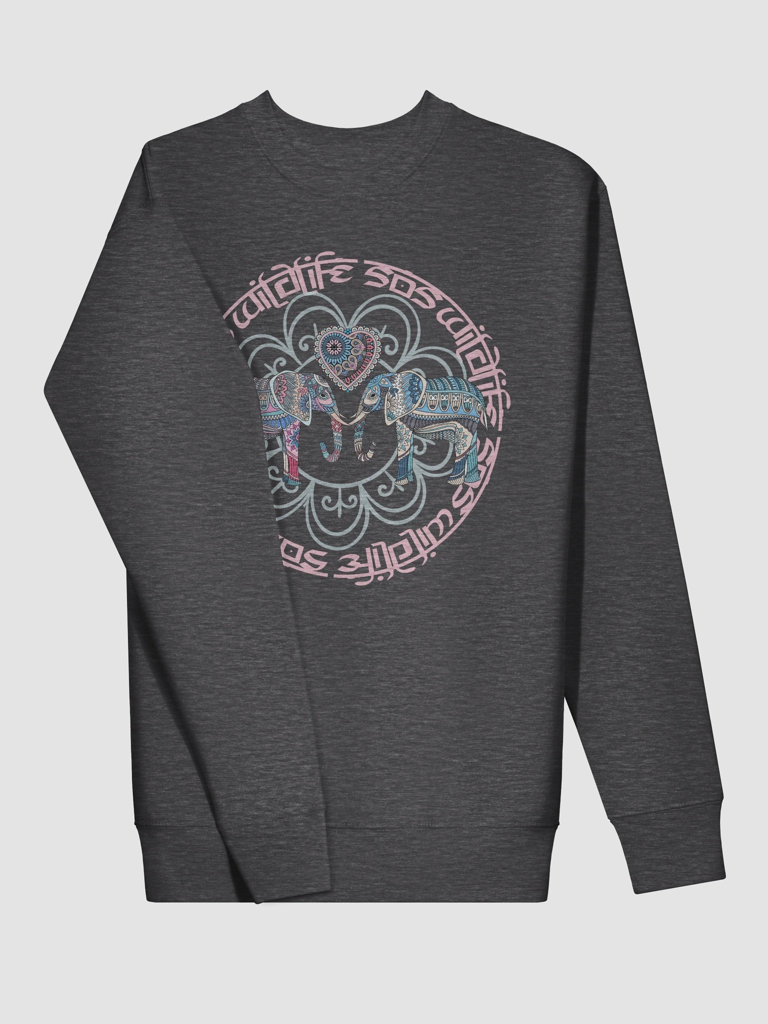 Mandala Elephants and Heart product image (3)