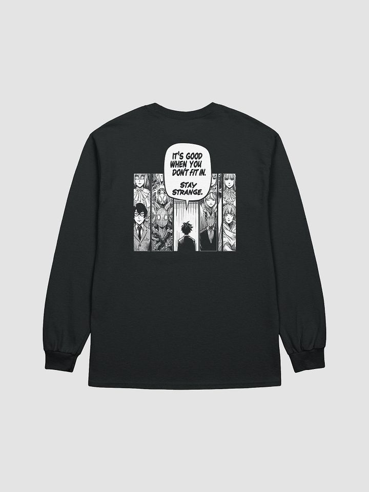 Stay Strange Manga Long Sleeve Tee product image (2)