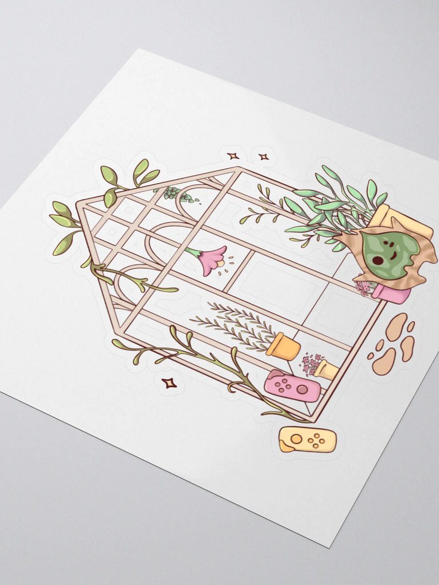 Botanical Greenhouse Sticker product image (3)