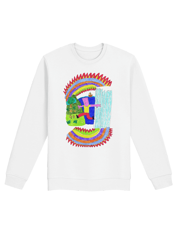 Abstract Lands Beyond Unisex Eco Sweatshirt product image (1)
