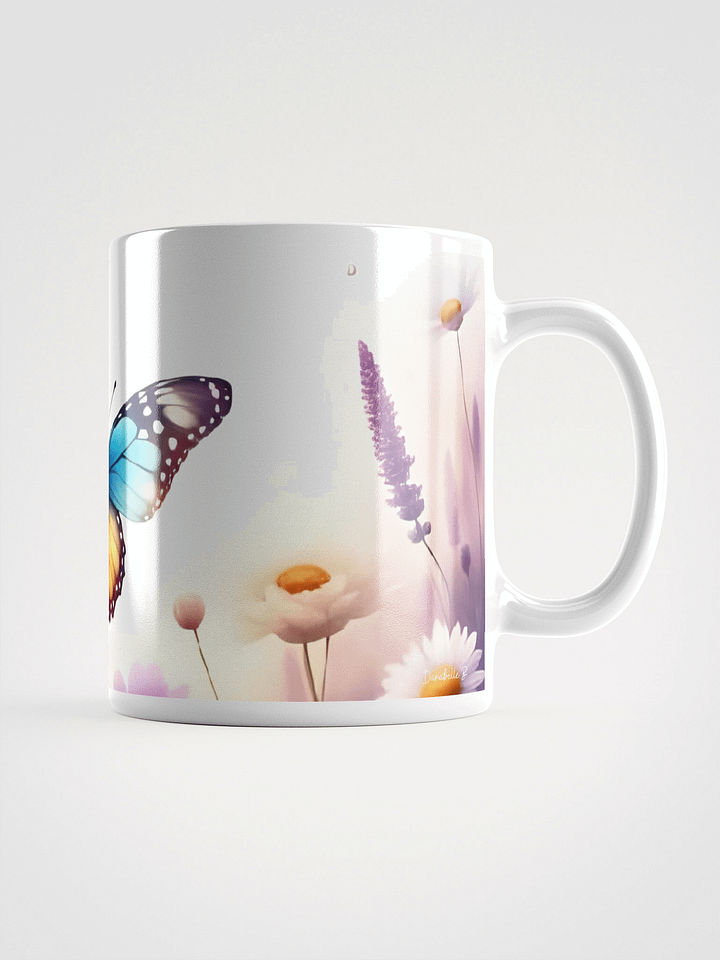 Mug Blanc - Papillon - Reflets d'Eté - Idée Cadeau Originale product image (1)