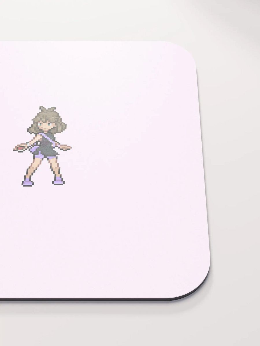 Pixel Art Pokemon Trainer & Eevee Mouse Pad product image (5)