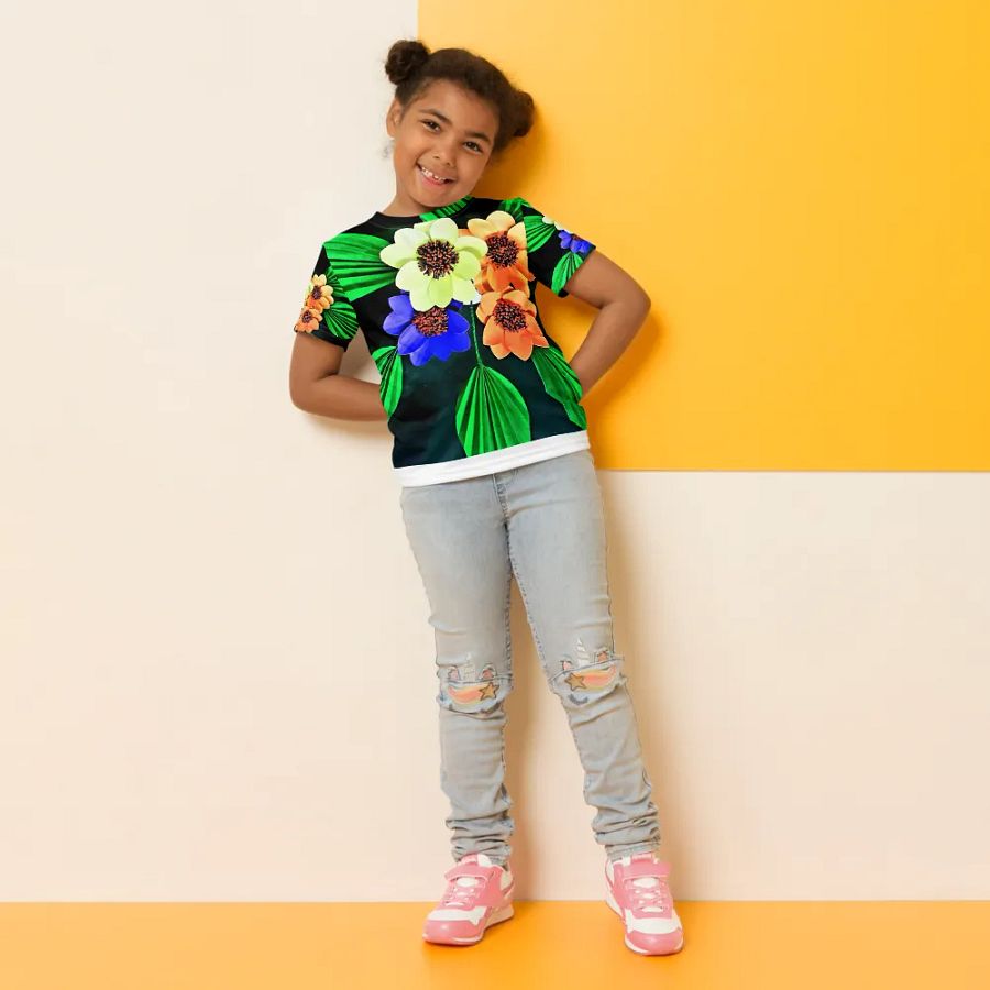 All-Over Print Kids Crew Neck T-Shirt product image (10)