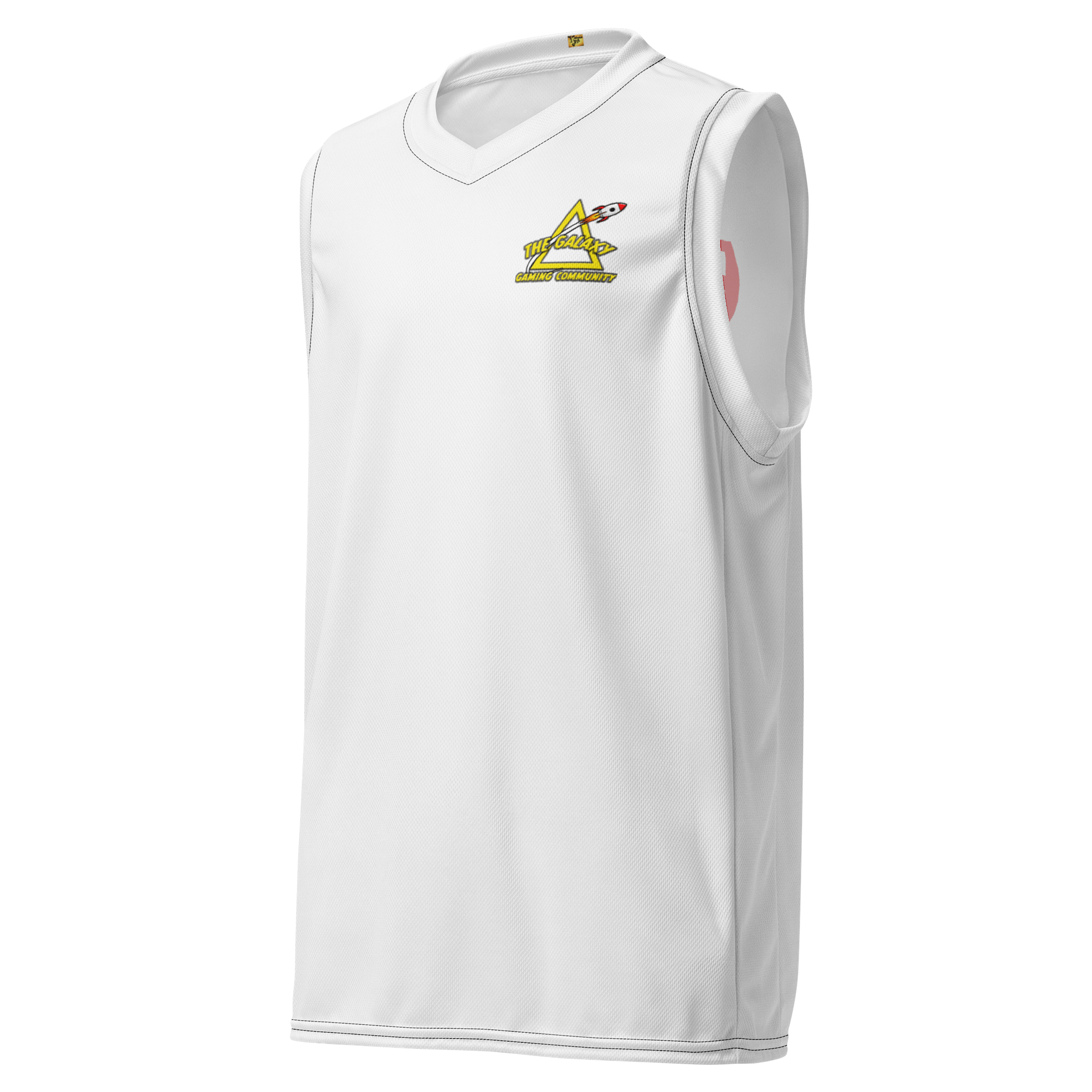 Galactic Rocket Unisex Basketball Jersey product image (1)